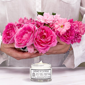Crème à la Rose - Multi-usages, Visage & Corps