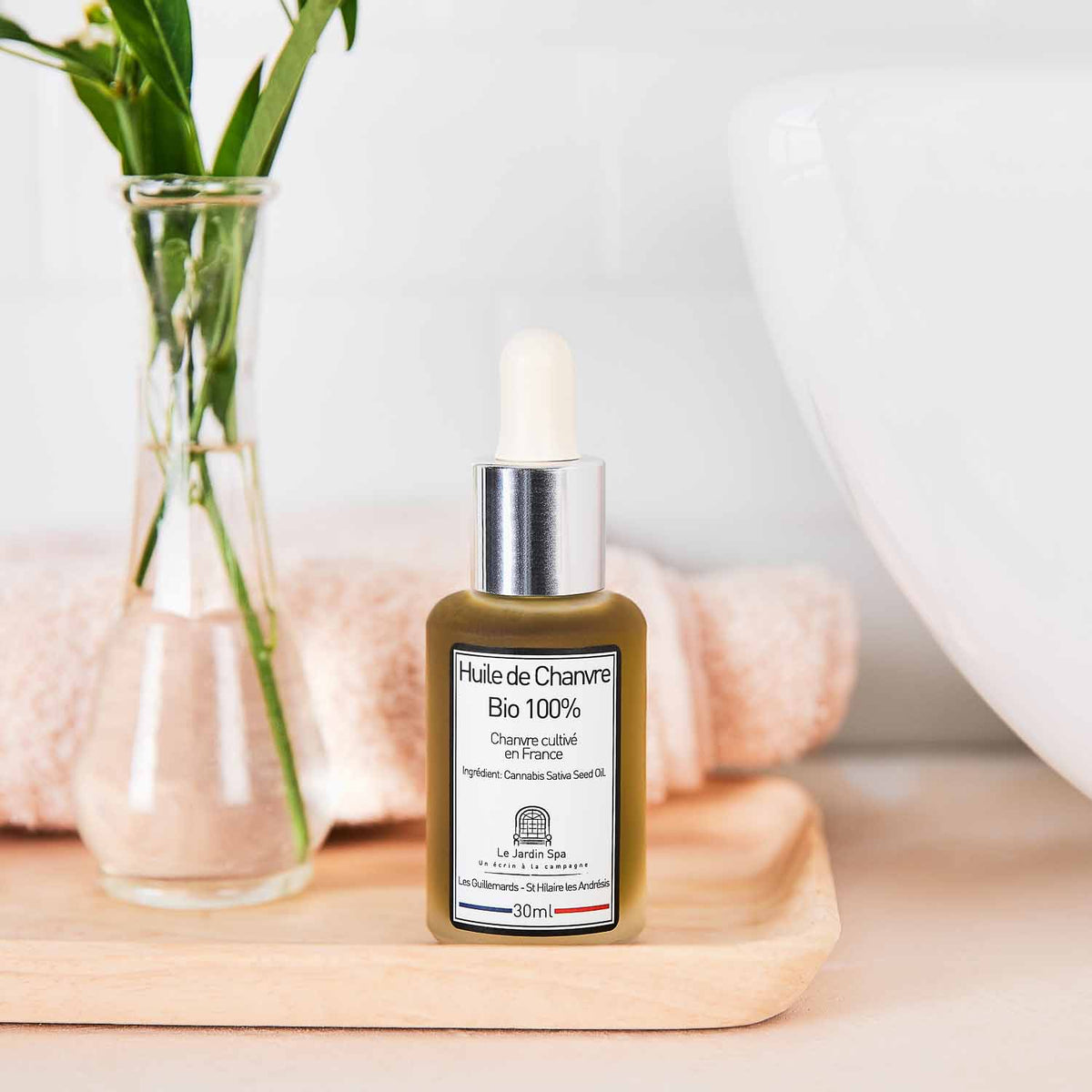 Huile de Chanvre Biologique Française