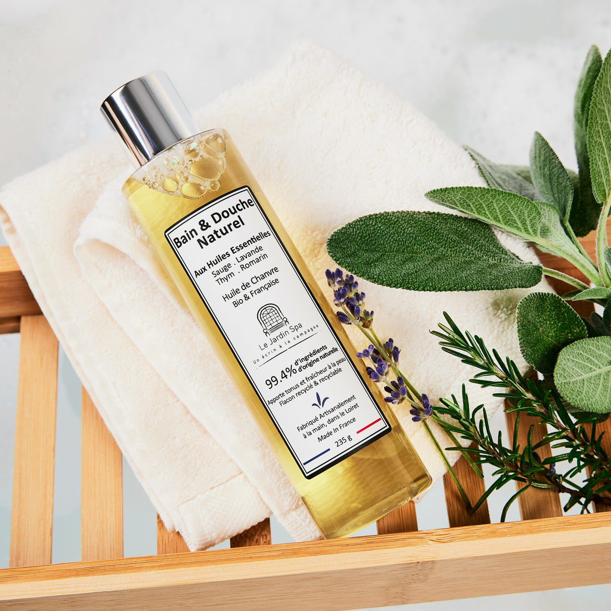 Bain & Douche Naturel aux Huiles Essentielles