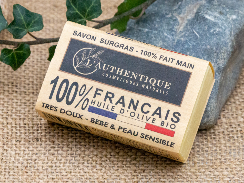 100% French Organic Olive Oil Soap