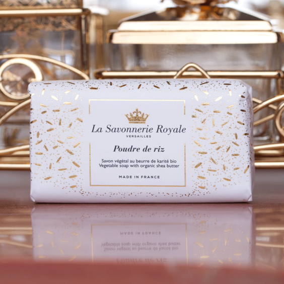 Extra-Gentle Soap "RICE POWDER" Floral & Powdery Scent